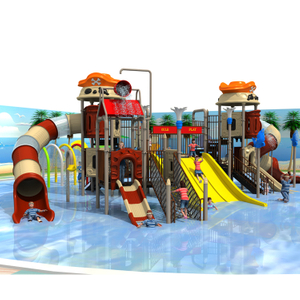 Water park playground with kids water slides for Sale