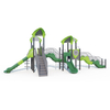 Children new style outdoor playground hot sell toys kids cheap plastic slideOL-14202