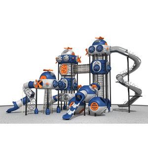 Cheap price outdoor toys playground equipment amusement park plastic slide OL-10301