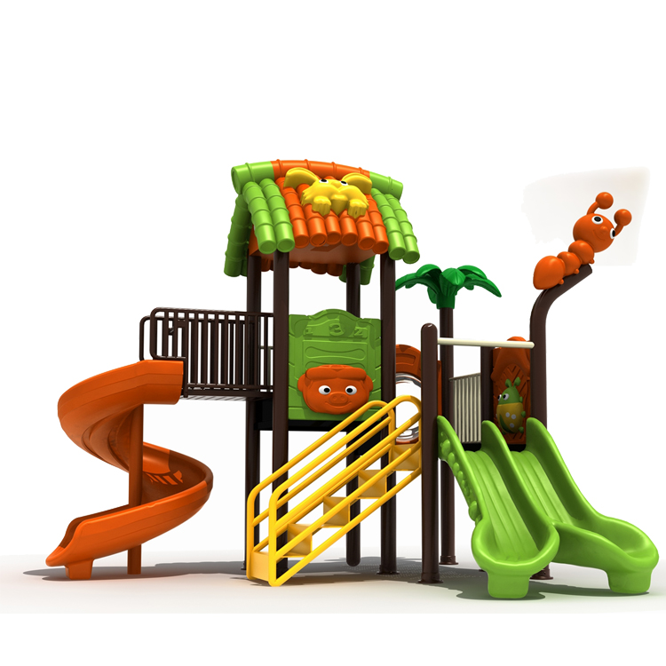 OL-XC071Children's climbing outdoor slides frame