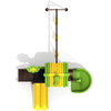 OL-XC044Outdoor plastic slides amusement park